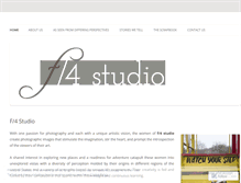 Tablet Screenshot of f4-studio.com